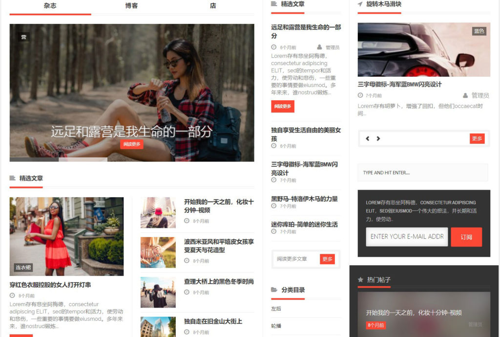 WordPress主题Spraymag v4.0杂志/新闻自适应主题-3