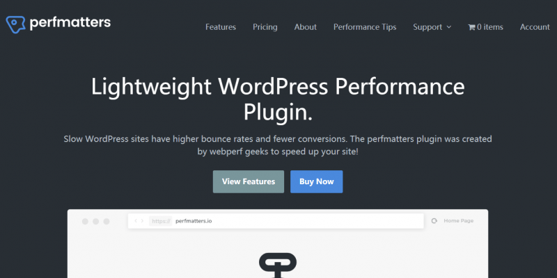 WordPress性能优化插件:Perfmatters v1.6.6已激活版加快网站速度-1 WordPress性能优化插件:Perfmatters v1.6.6已激活版加快网站速度-1