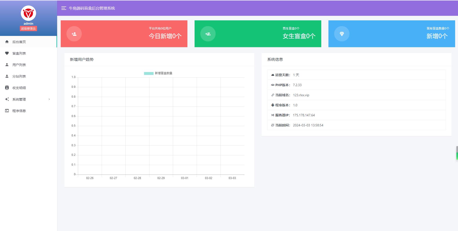 牛角交友盲盒系统PHP开源的盲盒源码-4 牛角交友盲盒系统PHP开源的盲盒源码-4