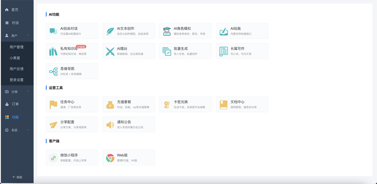 小狐狸ai付费创作系统ChatGPT智能机器人2.7.6免授权-4