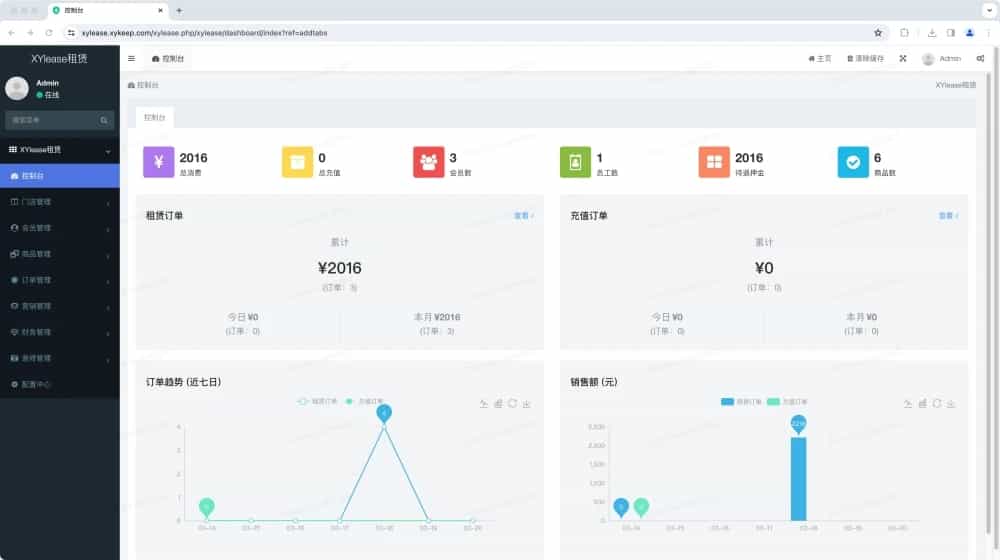 租赁小程序基于ThinkPHP+UniApp开发的租赁商城小程序-4