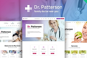WordPress主题Dr.Patterson1.2.0 – 医药保健健康网站模板