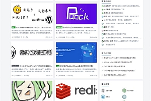 WordPress主题Puock 高颜值自适应博客主题