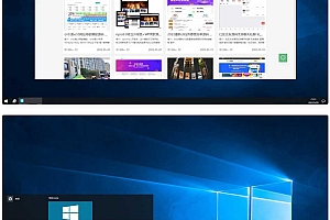 仿Win10系统WIN10-UI系统PHP网站源码模板