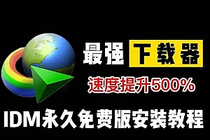 下载利器IDM(Internet Download Manager)中文免激活绿色版