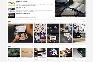 站长百科类网站模板(自适应手机端)+利于SEO优化