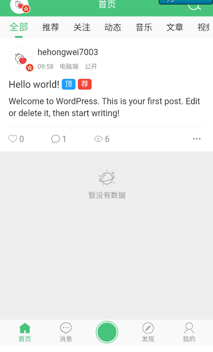 WordPress主题轻社交论坛LightSNS1.6.60主题开心版-1