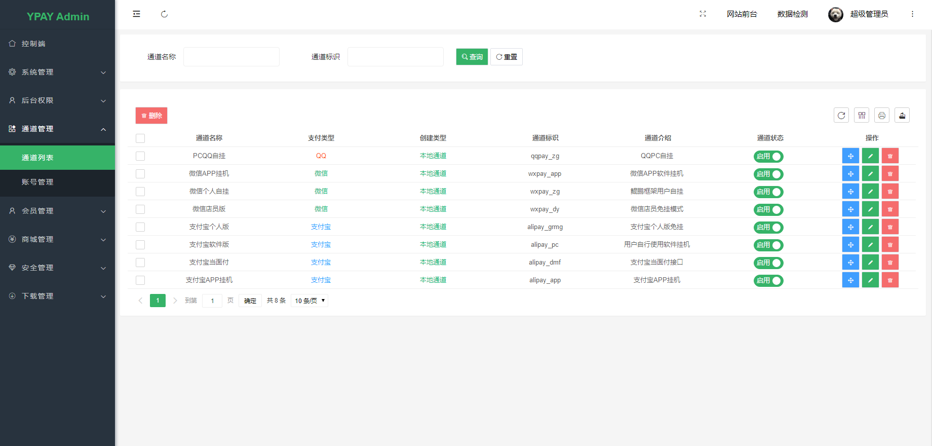 最新源支付系统源码V7版全开源 免授权 附搭建教程-4
