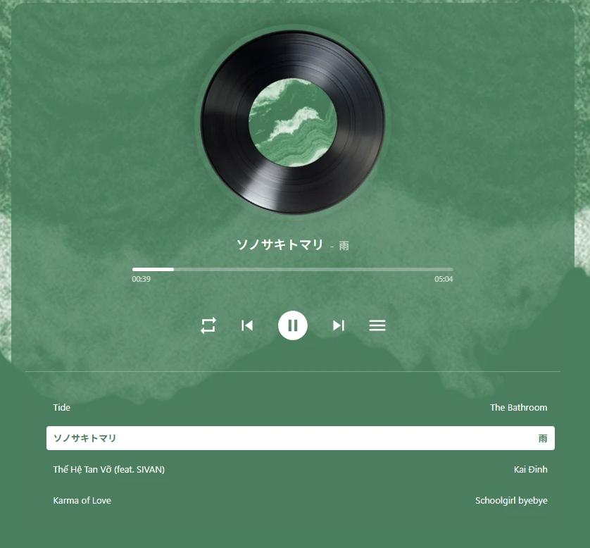 WordPress插件dynamic-music-player音乐播放器升级版插件-1