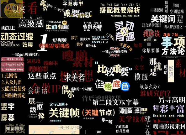 500+款爆款热门剪映高级感字幕预设，免费用，附带导入及使用教程，支持剪映8.0以上版本-3